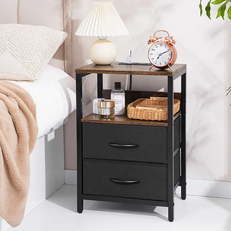 Yoobure 2-Drawer Nightstand