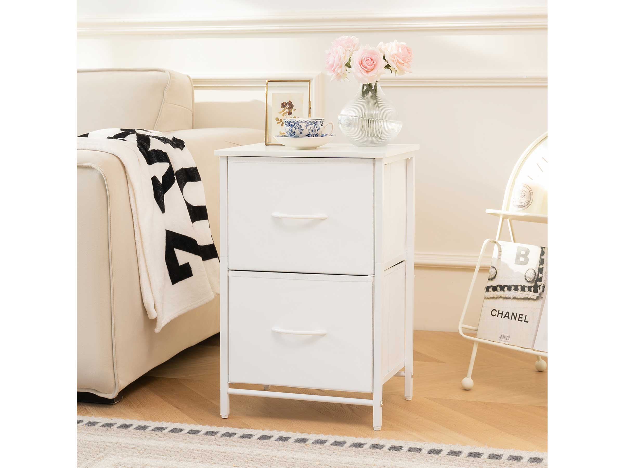 Yoobure 2-Drawer Nightstand Set of 2