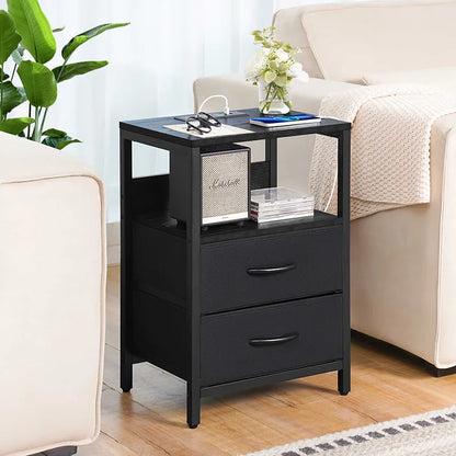 Yoobure 2-Drawer Nightstand