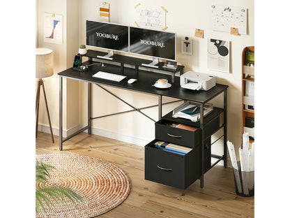 Yoobure 2-Drawers Computer Desk