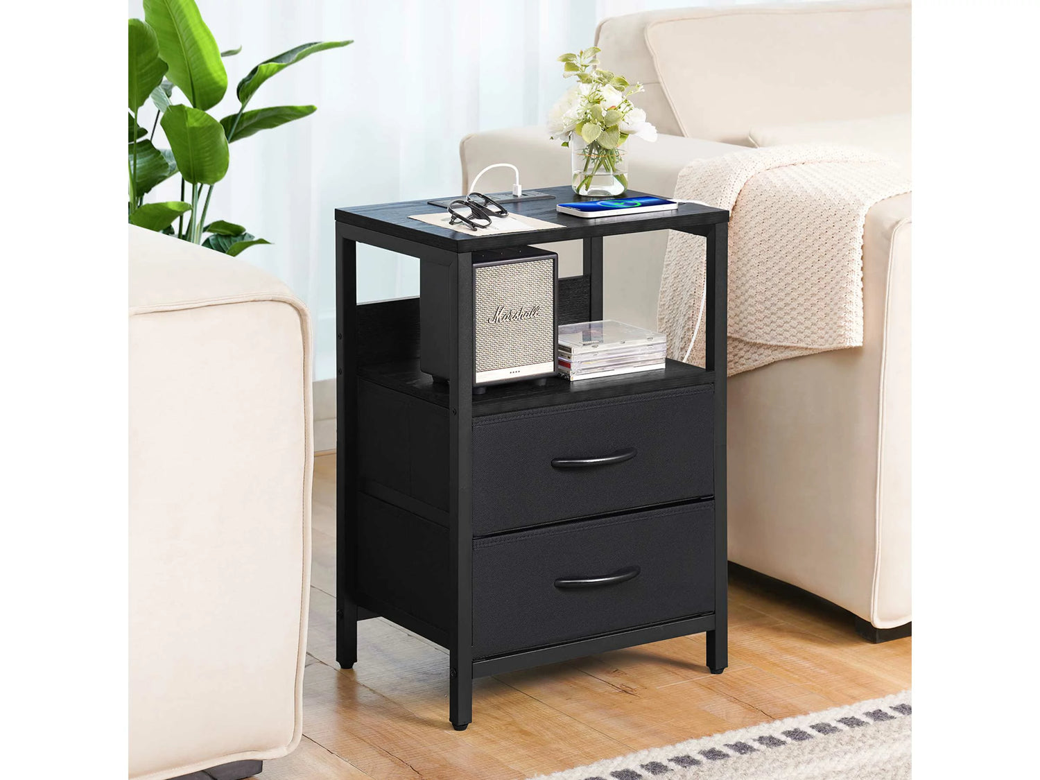 Yoobure 2-Drawers Nightstand