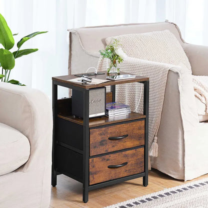 Yoobure 2-Drawer Nightstand