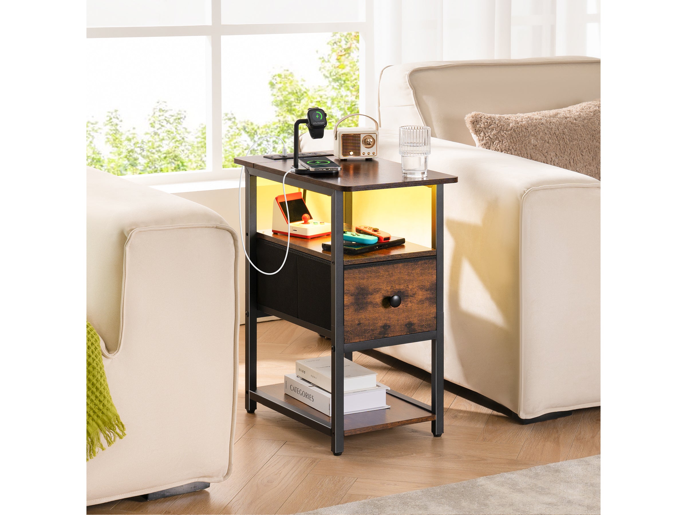 Yoobure Narrow Side Table