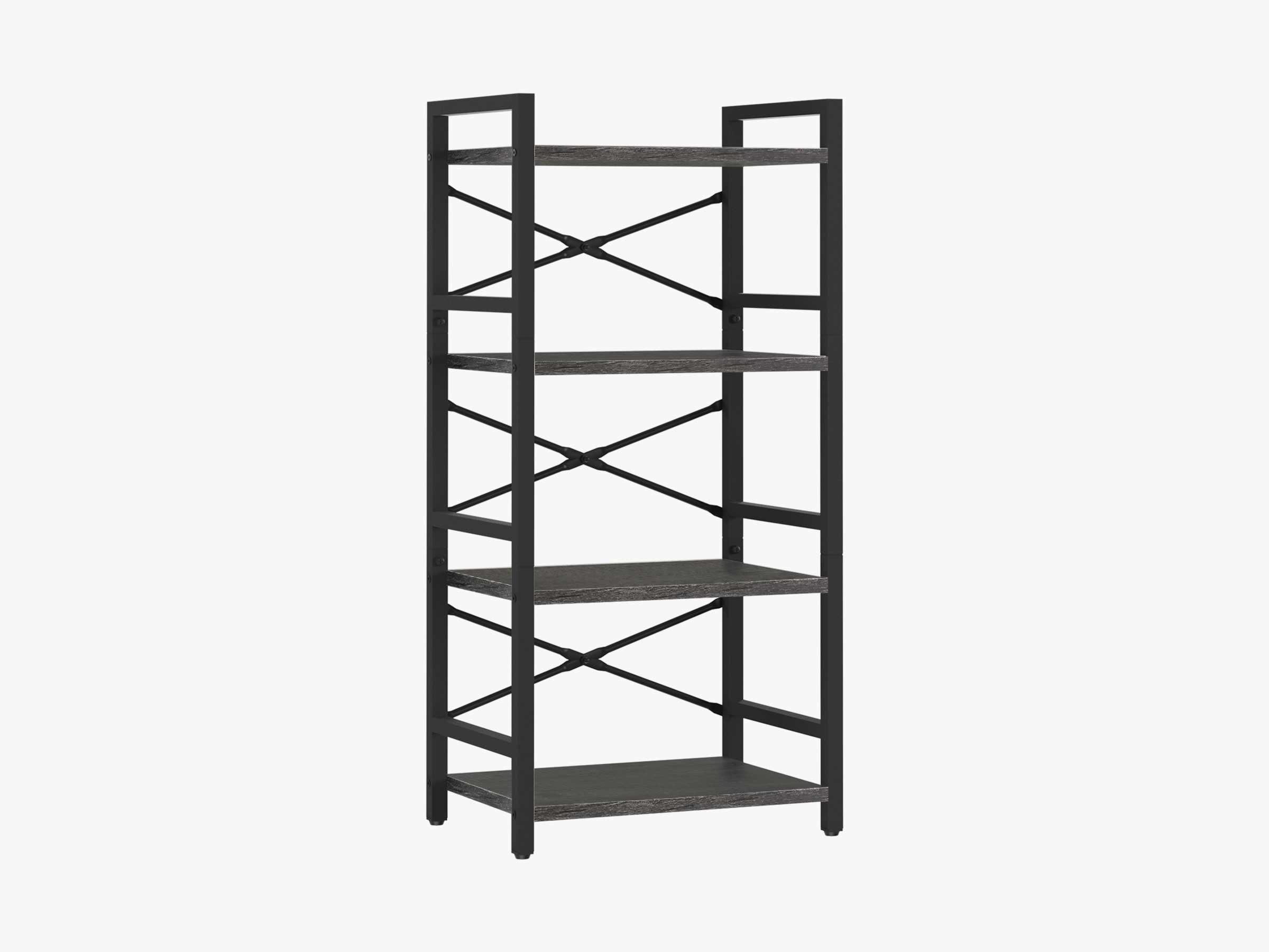 Yoobure 4-Tier Small Bookshelf