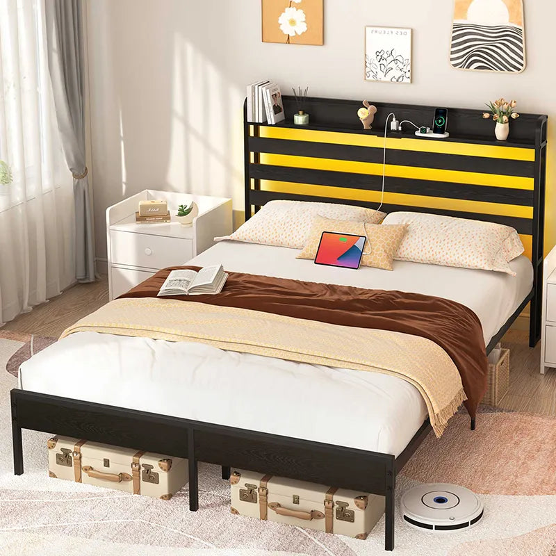 Yoobure Bed Frame with Headboard