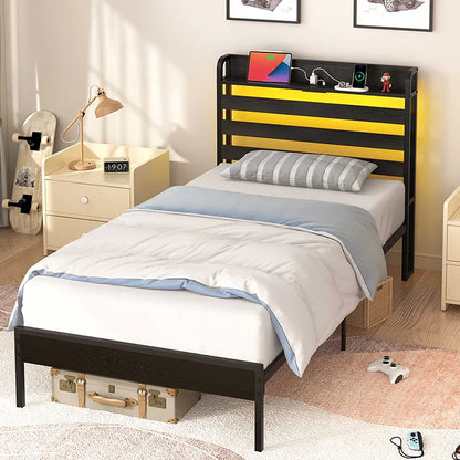 Yoobure Bed Frame with Headboard