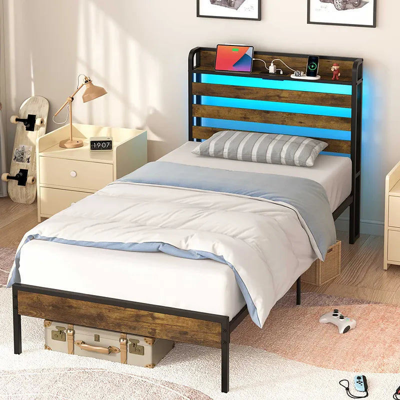 Yoobure Bed Frame with Headboard