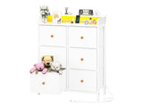 White Yoobure 6 Drawers Stand with LED