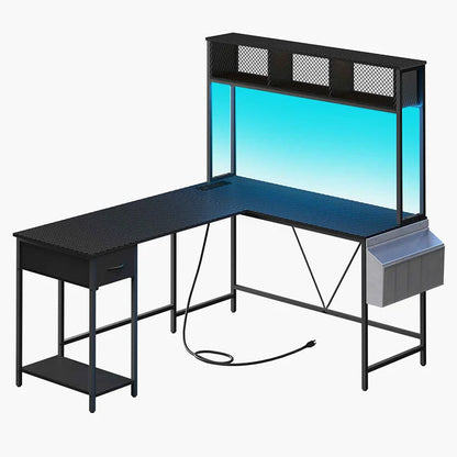 Yoobure L Shaped Computer Desk