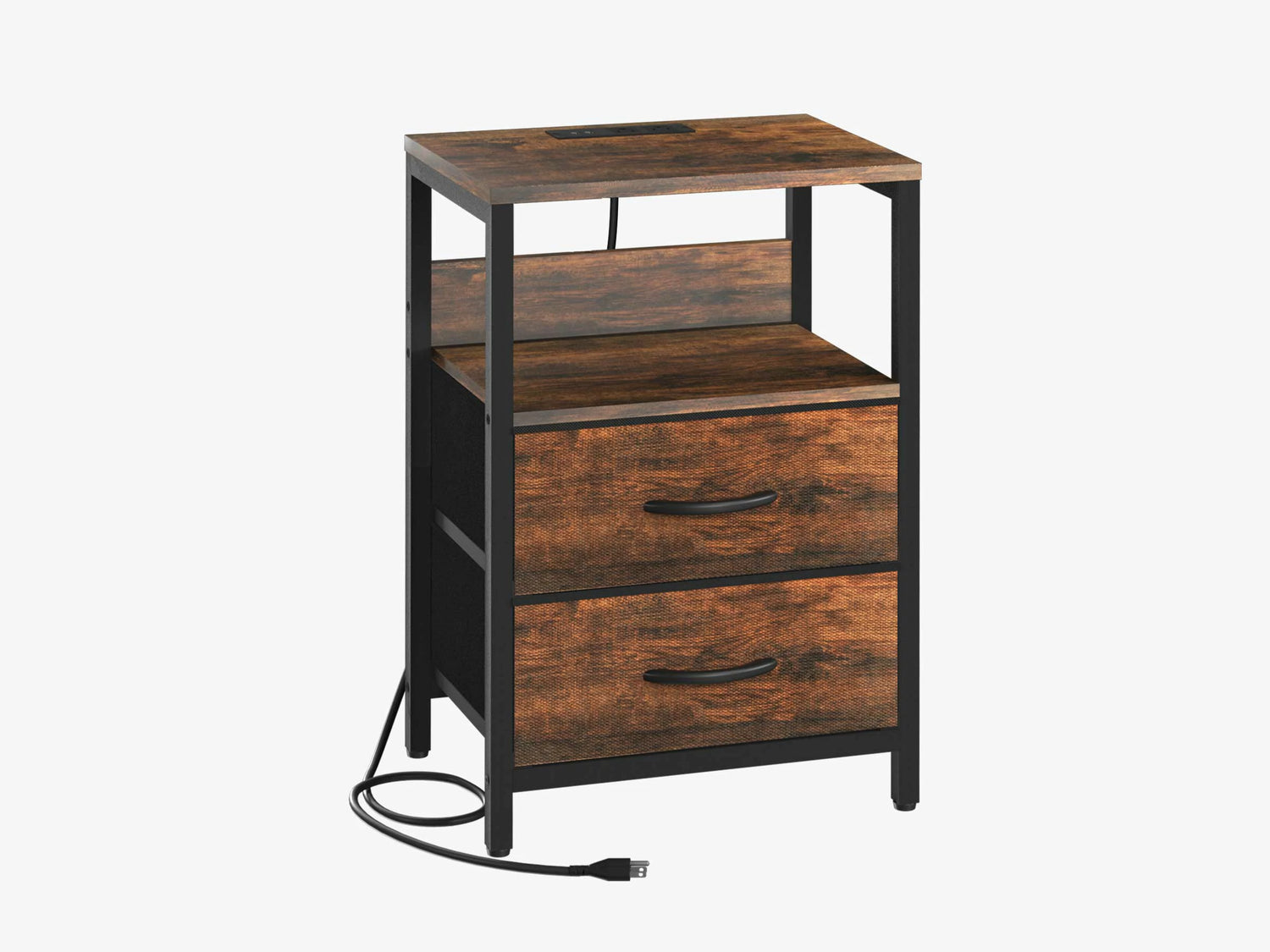 Yoobure 2-Drawers Nightstand