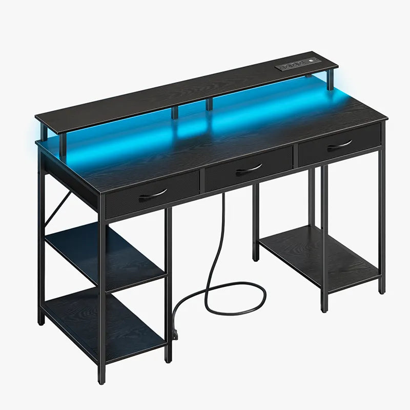 Yoobure Computer Desk with 3 Drawers