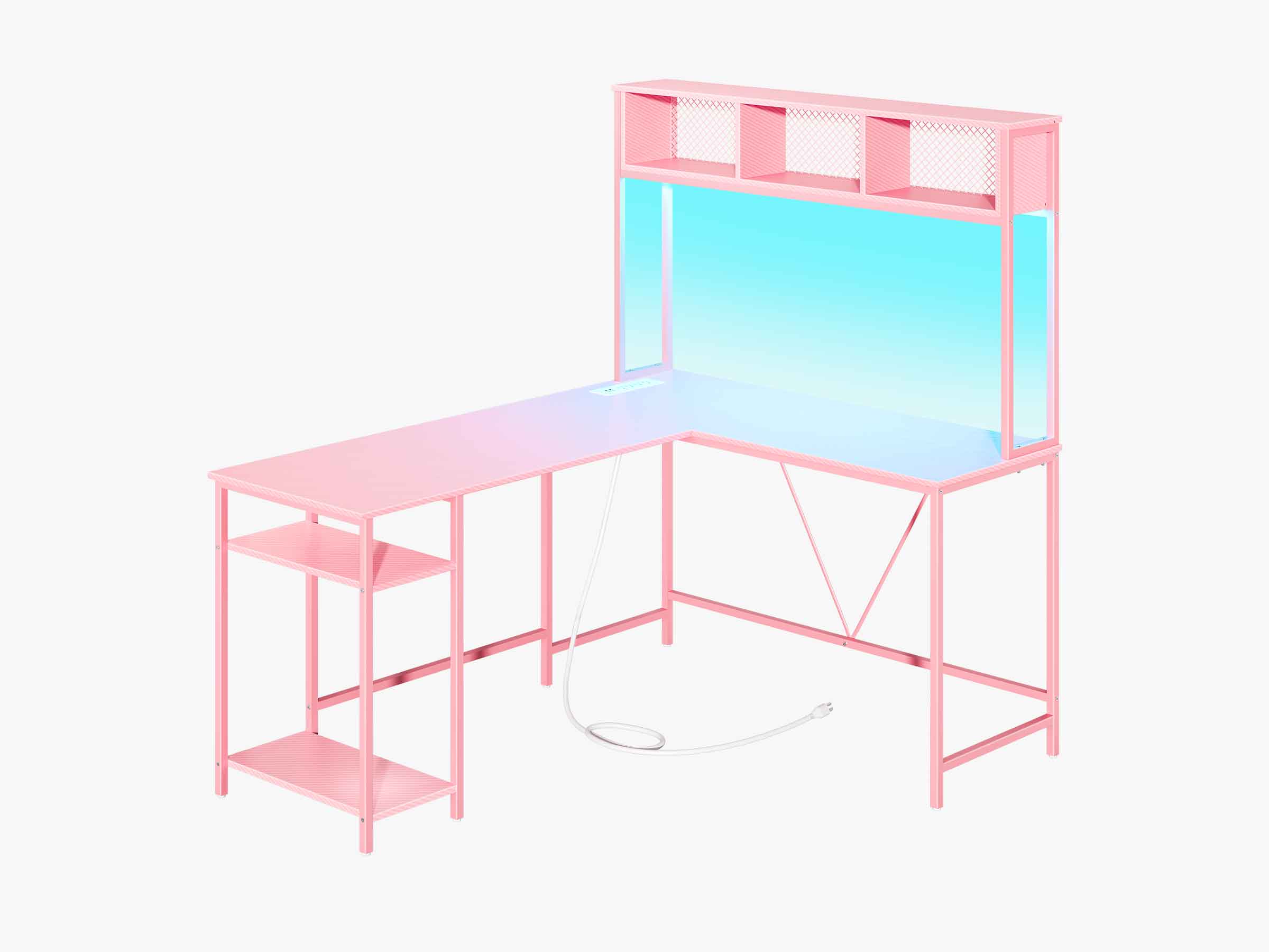 Yoobure L Shaped Computer Desk